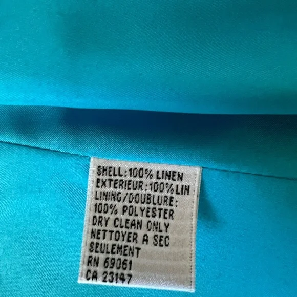 Talbots Women's Blue Blazer - Picture 8 of 9